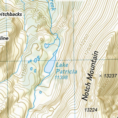 1302 Colorado 14ers North (map 08) Preview 3