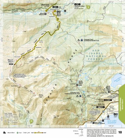 1302 Colorado 14ers North (map 10) Preview 1