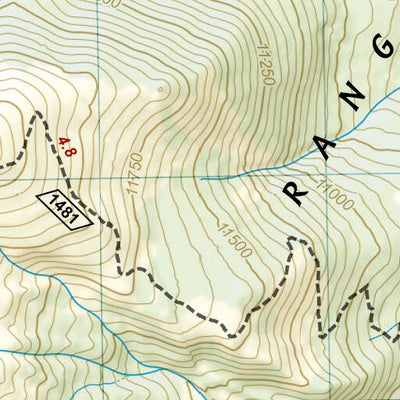 1302 Colorado 14ers North (map 10) Preview 2