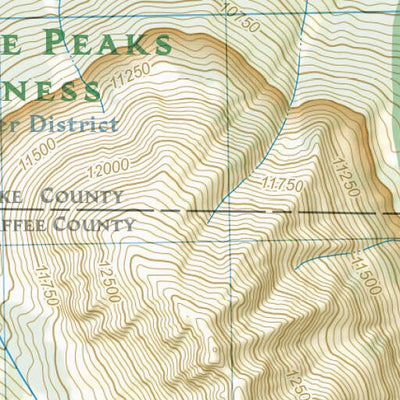 1302 Colorado 14ers North (map 11) Preview 3