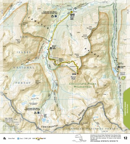 1302 Colorado 14ers North (map 12) Preview 1