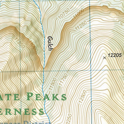 1302 Colorado 14ers North (map 13) Preview 3