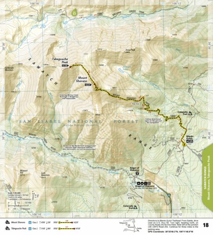 1302 Colorado 14ers North (map 18) Preview 1