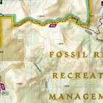 National Geographic 132 Gunnison, Pitkin (east side) digital map