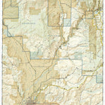 National Geographic 132 Gunnison, Pitkin (west side) digital map
