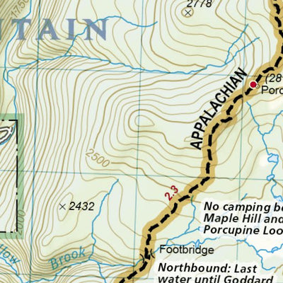 National Geographic 1510 AT East Mountain to Hanover (map 03) digital map