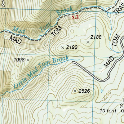 National Geographic 1510 AT East Mountain to Hanover (map 06) digital map