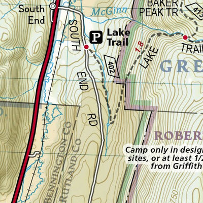 National Geographic 1510 AT East Mountain to Hanover (map 07) digital map