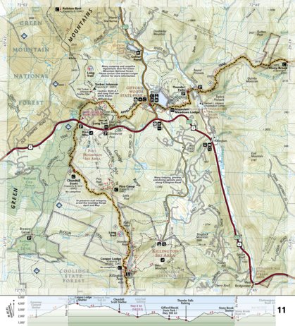 National Geographic 1510 AT East Mountain to Hanover (map 11) digital map