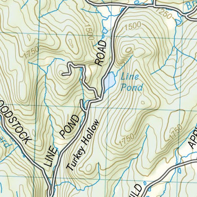 National Geographic 1510 AT East Mountain to Hanover (map 13) digital map