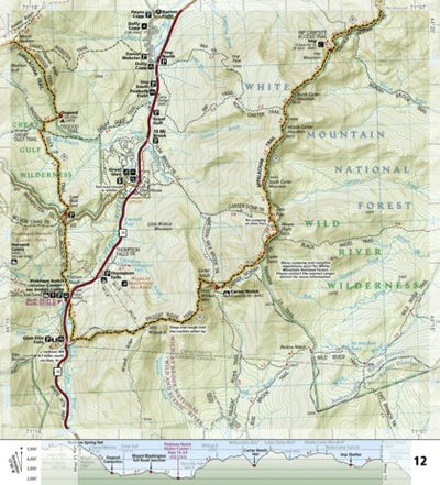 National Geographic 1511 AT Hanover to Mount Carlo (map 12) digital map