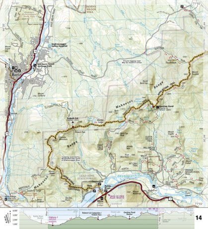 National Geographic 1511 AT Hanover to Mount Carlo (map 14) digital map