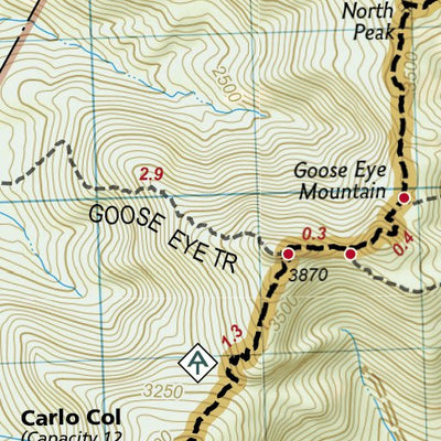 National Geographic 1511 AT Hanover to Mount Carlo (map 15) digital map