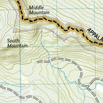 National Geographic 1513 AT Pleasant Pond to Katahdin (map 01) digital map