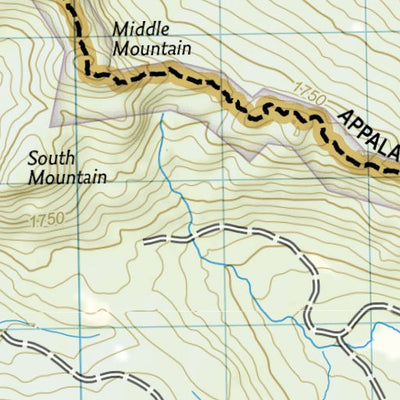 National Geographic 1513 AT Pleasant Pond to Katahdin (map 01) digital map