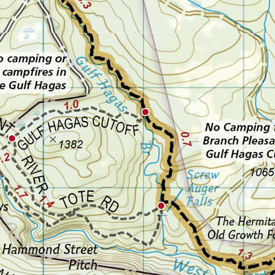 National Geographic 1513 AT Pleasant Pond to Katahdin (map 06) digital map