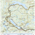 National Geographic 1513 AT Pleasant Pond to Katahdin (map 11) digital map