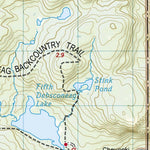 National Geographic 1513 AT Pleasant Pond to Katahdin (map 11) digital map