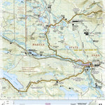 National Geographic 1513 AT Pleasant Pond to Katahdin (map 12) digital map