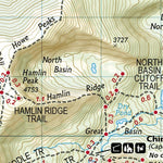 National Geographic 1513 AT Pleasant Pond to Katahdin (map 13) digital map