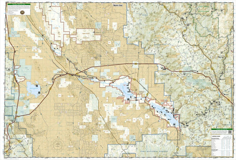 National Geographic 152 Elevenmile Canyon, South Park (north side) digital map