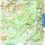 National Geographic 1701 Rocky Day Hikes (map 11) digital map