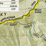 National Geographic 1702 Smokies Day Hikes (map 07) digital map