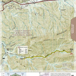 National Geographic 1702 Smokies Day Hikes (map 10) digital map
