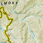 National Geographic 1702 Smokies Day Hikes (map 13) digital map