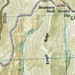 National Geographic 1702 Smokies Day Hikes (map 14) digital map