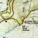 National Geographic 1703 Shenandoah Day Hikes (map 10) digital map