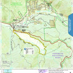 National Geographic 1704 Yoemite Day Hikes (map 07) digital map