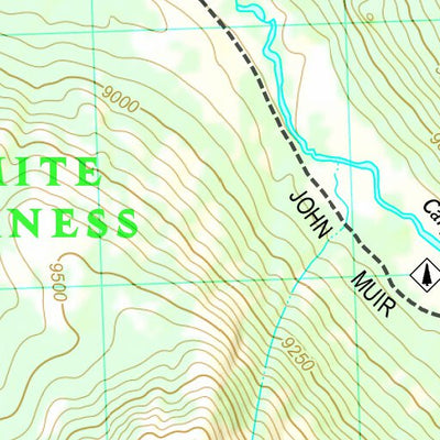 National Geographic 1704 Yoemite Day Hikes (map 16) digital map