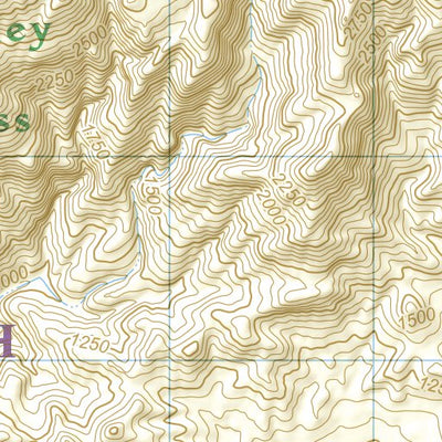 National Geographic 1709 Death Valley Day Hikes (map 07) digital map