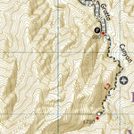 National Geographic 1709 Death Valley Day Hikes (map 09) digital map