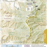 National Geographic 1709 Death Valley Day Hikes (map 17) digital map