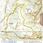 National Geographic 1712 Zion Day Hikes (map 11) digital map