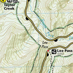 National Geographic 1712 Zion Day Hikes (map 14) digital map