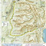 National Geographic 1712 Zion Day Hikes (map 15) digital map