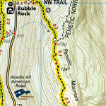 National Geographic 1714 Acadia Hikes (map 09) digital map