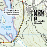 National Geographic 1714 Acadia Hikes (map 15) digital map