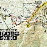 National Geographic 1716 Olympic Day Hikes (map 02) digital map