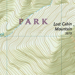 National Geographic 1716 Olympic Day Hikes (map 02) digital map
