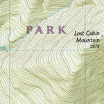 National Geographic 1716 Olympic Day Hikes (map 03) digital map