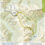 National Geographic 1716 Olympic Day Hikes (map 04) digital map