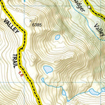 National Geographic 1716 Olympic Day Hikes (map 04) digital map