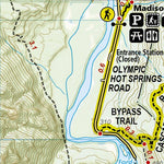 National Geographic 1716 Olympic Day Hikes (map 05) digital map