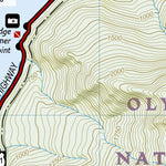 National Geographic 1716 Olympic Day Hikes (map 06) digital map