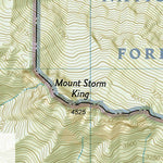 National Geographic 1716 Olympic Day Hikes (map 07) digital map