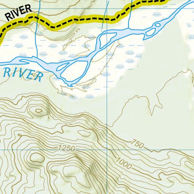National Geographic 1716 Olympic Day Hikes (map 10) digital map